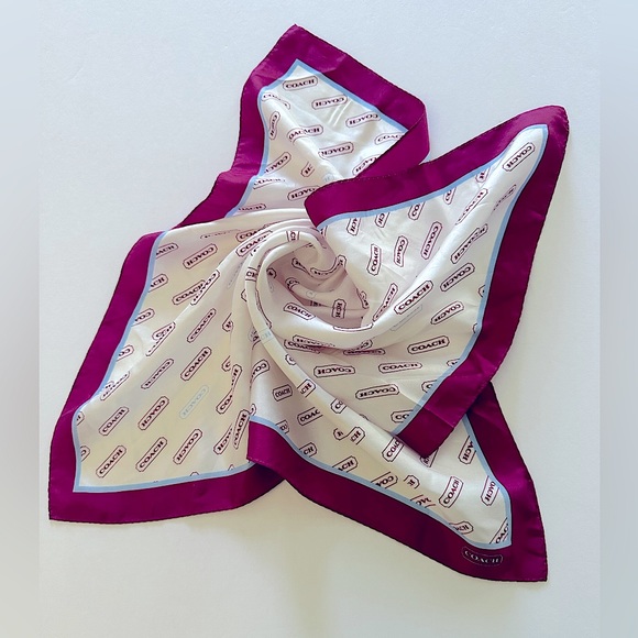 COACH || Monogram Neck Scarf. Sz. - Picture 4 of 13